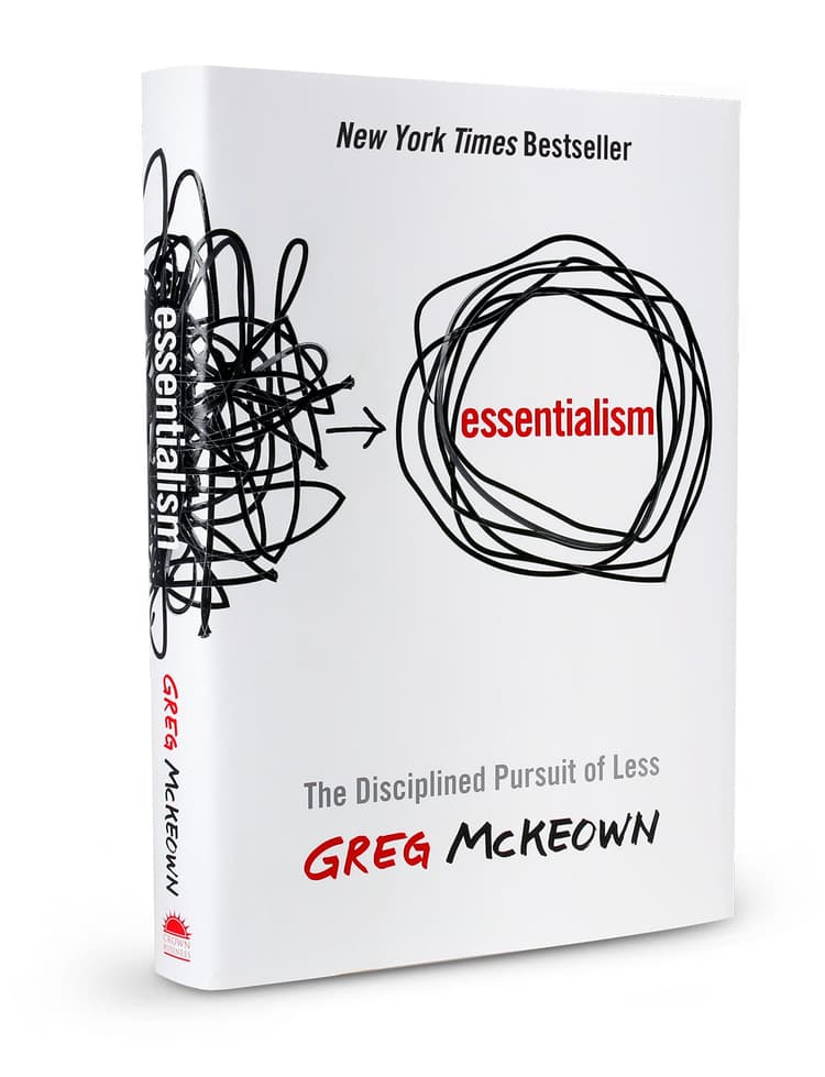 Cover of Essentialism by Greg McKeown