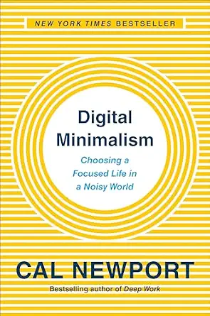 Cover of Digital Minimalism by Cal Newport